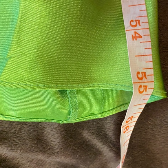 Mori Lee by Madeleine Gardner  keyhole neck formal dress size 8 green - Picture 6 of 13